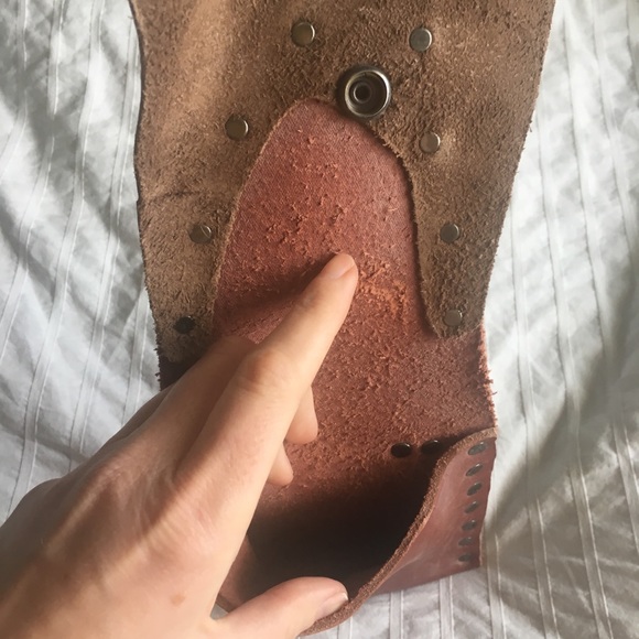 Chi Stylezs leather belt pouch Burning Man - Picture 3 of 6